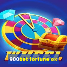 900bet fortune ox