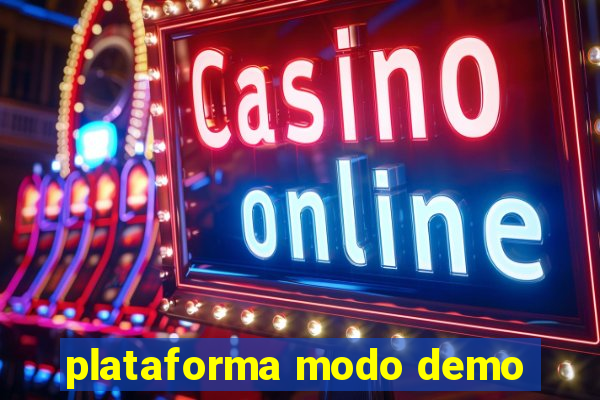 plataforma modo demo