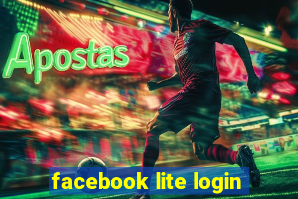 facebook lite login