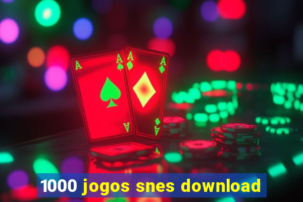 1000 jogos snes download