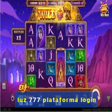 luz 777 plataforma login