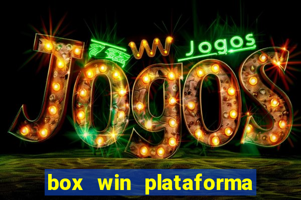 box win plataforma de jogos