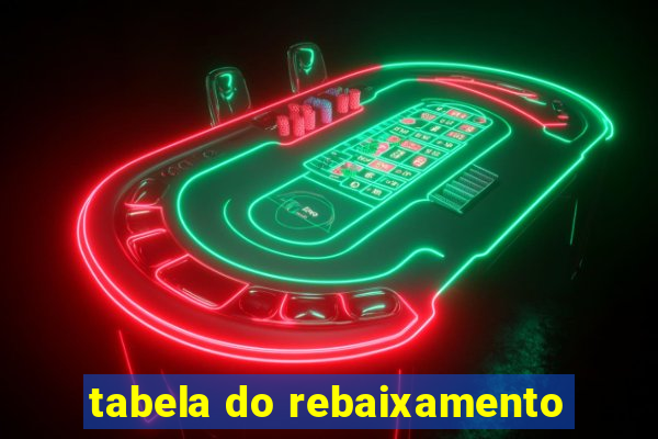 tabela do rebaixamento