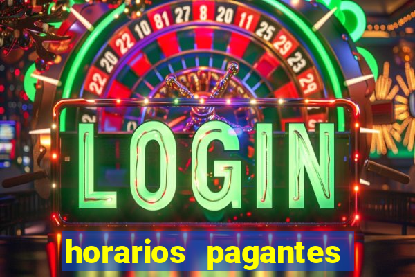 horarios pagantes do coelho