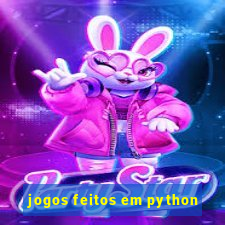 jogos feitos em python