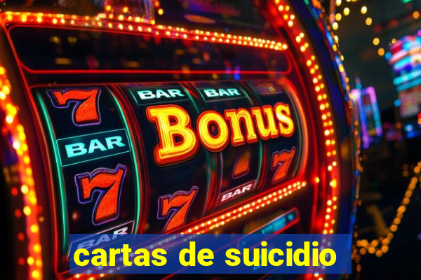 cartas de suicidio